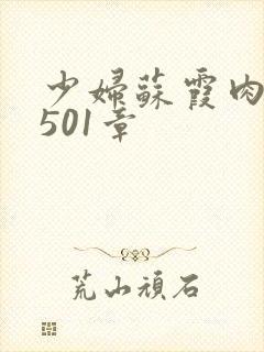 少妇苏霞肉欲第501章