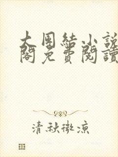 大团结小说笔趣阁免费阅读