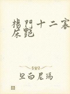 杨门十二寡妇肉床艳