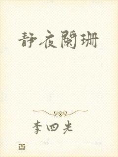 静夜阑珊