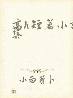 高h短篇小说合集