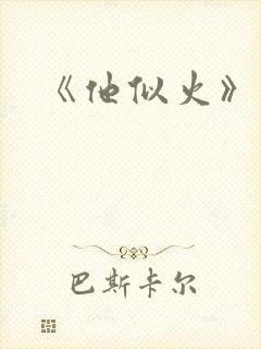 《他似火》封面