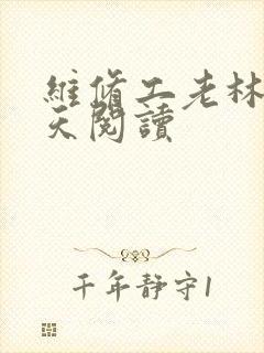 维修工老林的春天阅读封面