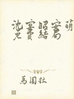 沈宴昭安萌全文免费结局