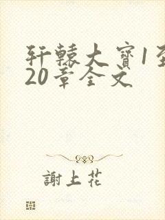 轩辕大宝1至720章全文