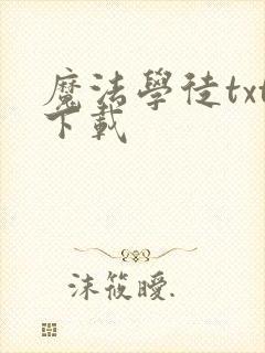 魔法学徒txt下载