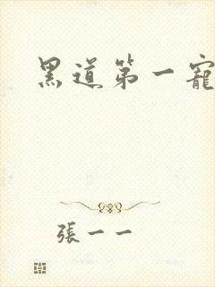 黑道第一宠婚封面