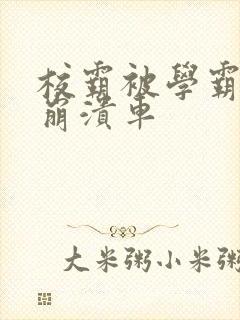 校霸被学霸玩到崩溃车