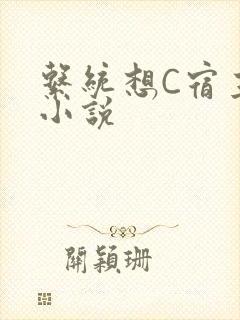 系统想C宿主的小说