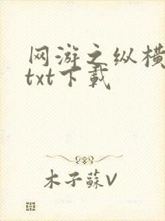 网游之纵横天下txt下载