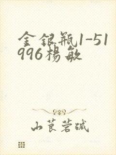 金银瓶1-51996杨敏