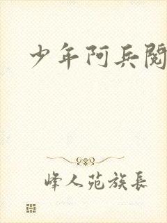 少年阿兵阅读封面