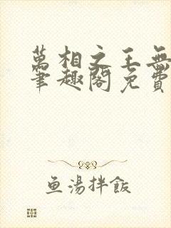 万相之王无弹窗笔趣阁免费封面