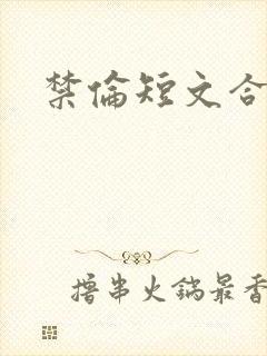 禁伦短文合集封面