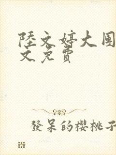 陆文婷大团圆全文免费