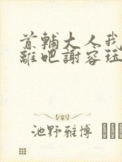 首辅大人我们和离吧谢容珏