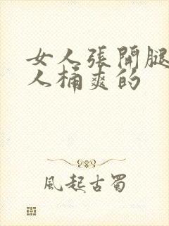 女人张开腿让男人桶爽的