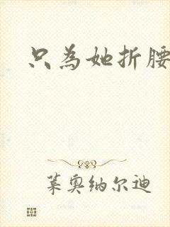 只为她折腰封面