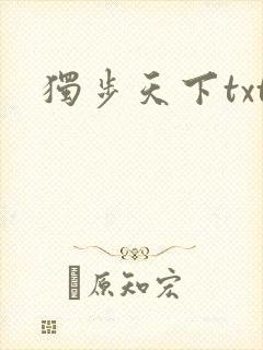 独步天下txt