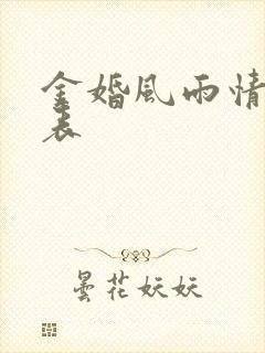 金婚风雨情演员表