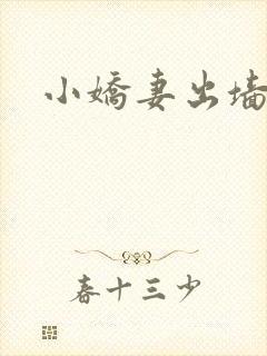 小娇妻出墙记