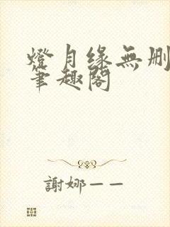 灯月缘无删减版笔趣阁