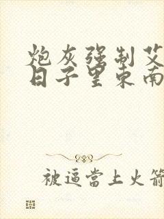 炮灰强制艾草的日子里东南枝小说