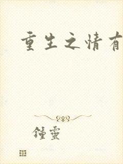 重生之情有独钟