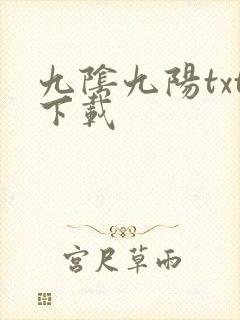 九阴九阳txt下载