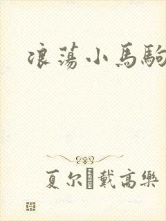 浪荡小马驹