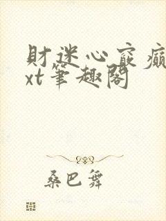 财迷心窍癫婆txt笔趣阁封面