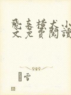 飞来横犬小说全文免费阅读无弹窗笔趣阁