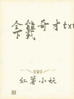 全能奇才txt下载