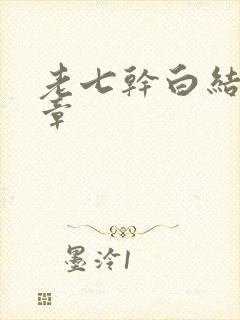 老七干白结33章封面