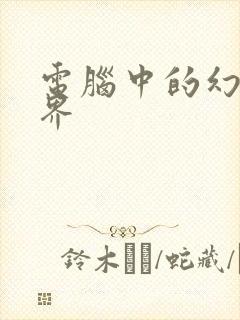 电脑中的幻想世界