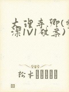 大理寺.卿(双洁1V1破案)