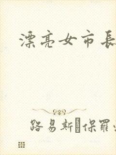 漂亮女市长封面