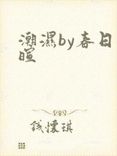 潮湿by春日负暄封面