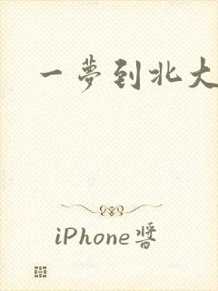 一梦到北大