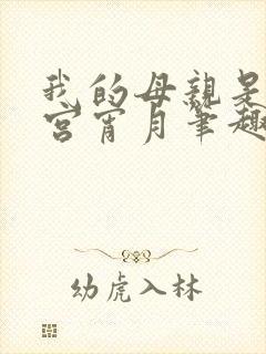 我的母亲是大帝宫宵月笔趣阁封面