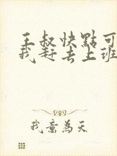 王叔快点可以吗我赶去上班