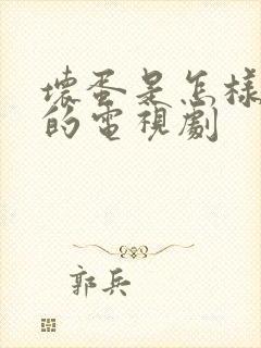 坏蛋是怎样炼成的电视剧