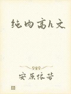 纯肉高h文