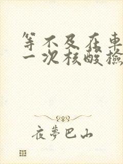 等不及在车里做一次核酸检测封面