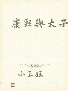 康熙与太子妃封面