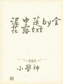 泥中莲by金银花露txt