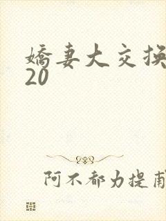 娇妻大交换1一20