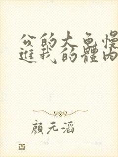 公的大龟慢慢挺进我的体内封面