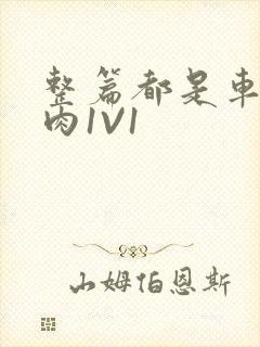 整篇都是车的多肉1V1