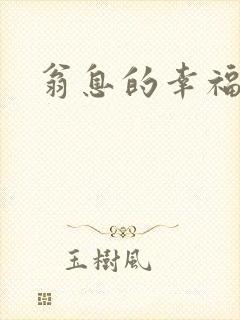 翁息的幸福封面